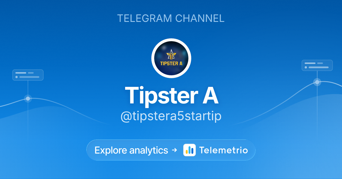 Tipster A - Statistics & analytics of Telegram channel @tipstera5startip