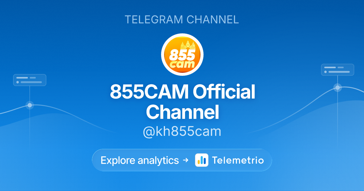 855CAM Official Channel - Statistics & analytics of Telegram channel ...