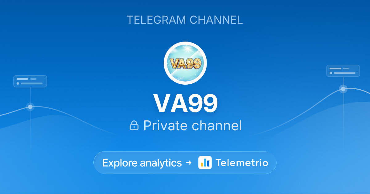 VA99 - Statistics & analytics of Telegram channel